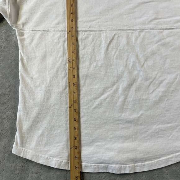Disney Cruise Spirit Jersey Womens Medium White Long‎ Sleeve Mickey Oversized - Picture 6 of 11